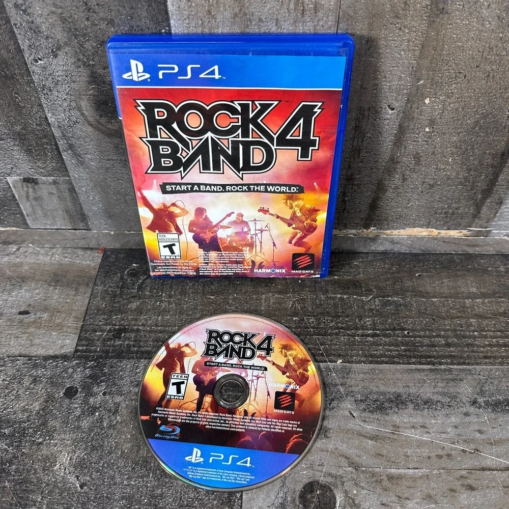 Rock Band 4 Game Only PS4 (Sony PlayStation 4, 2015) | Tested |